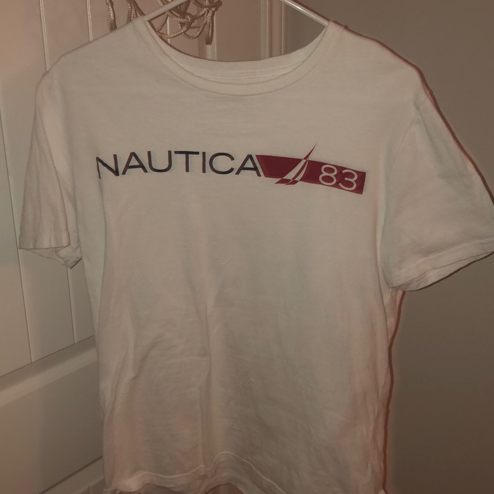 White Nautica t-shirt